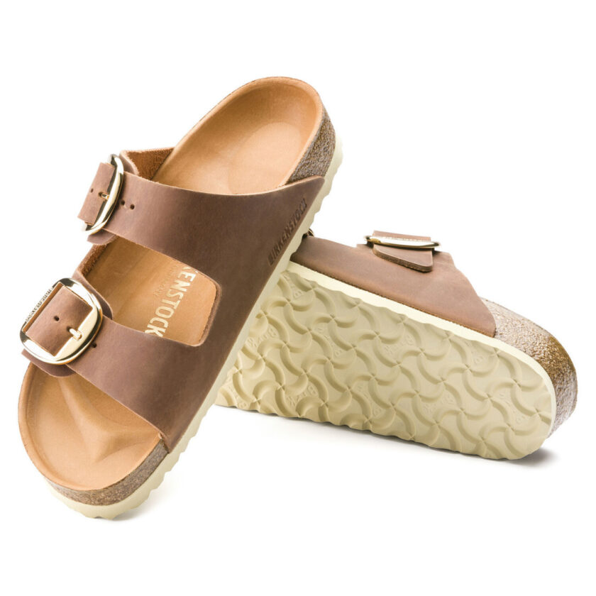 Sandalia Arizona Big Buckle
Cuero engrasado - Cognac birkenstock - Imagen 2