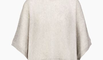 Suéter poncho 100% cachemira ABSOLUT CASHMERE
