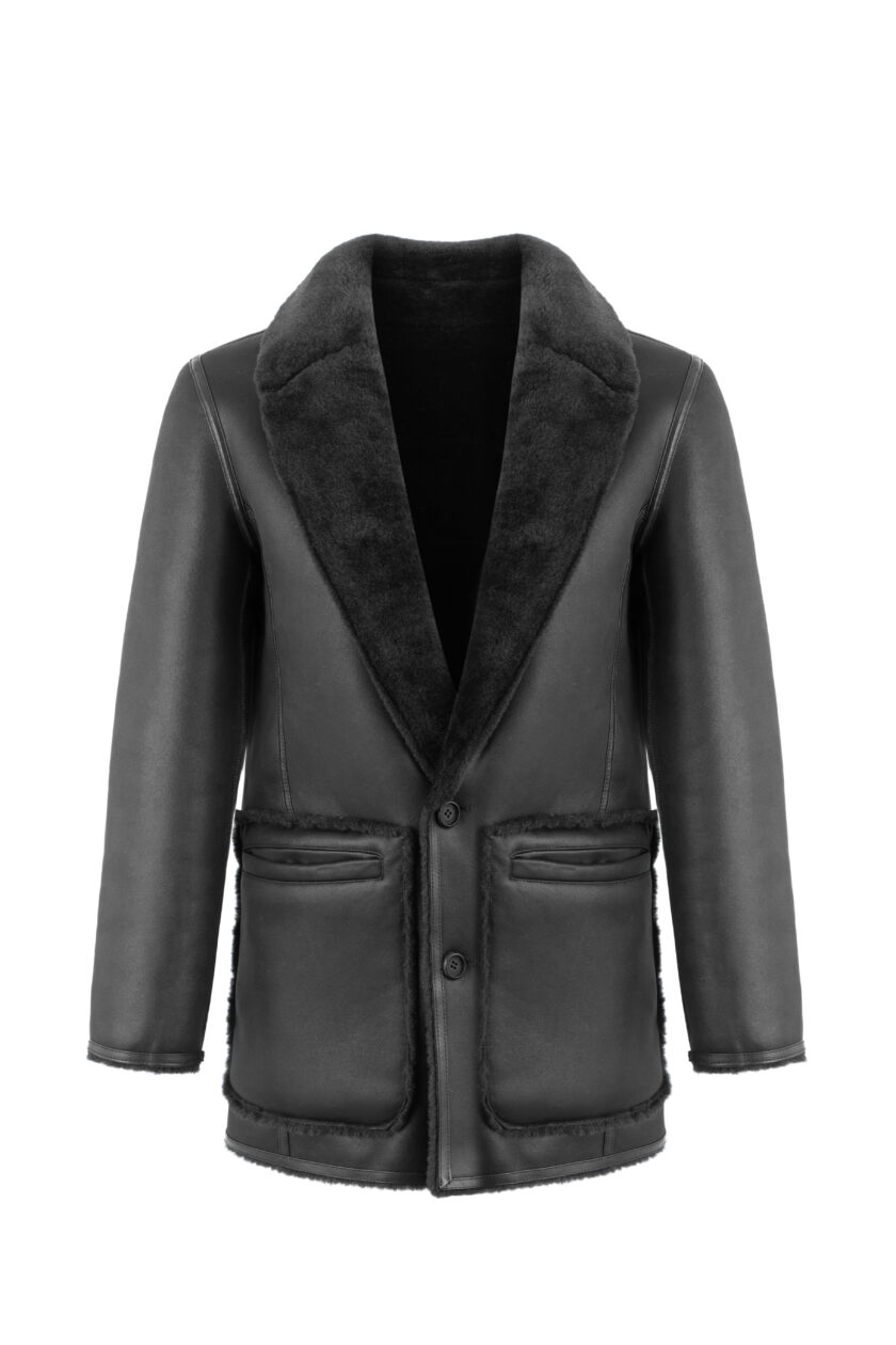 Chaqueta reversible de Ecopiel y borreguito URBANCODE