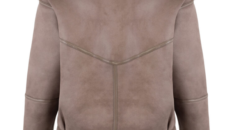 Chaqueta reversible corta de Ecopiel y borreguito URBANCODE