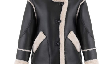 Chaqueta con capucha de Ecopiel y borreguito VEGANCODE