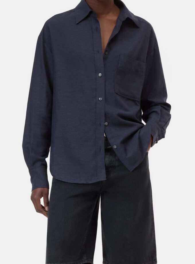 Blusa de mezcla de algodón CLOSED