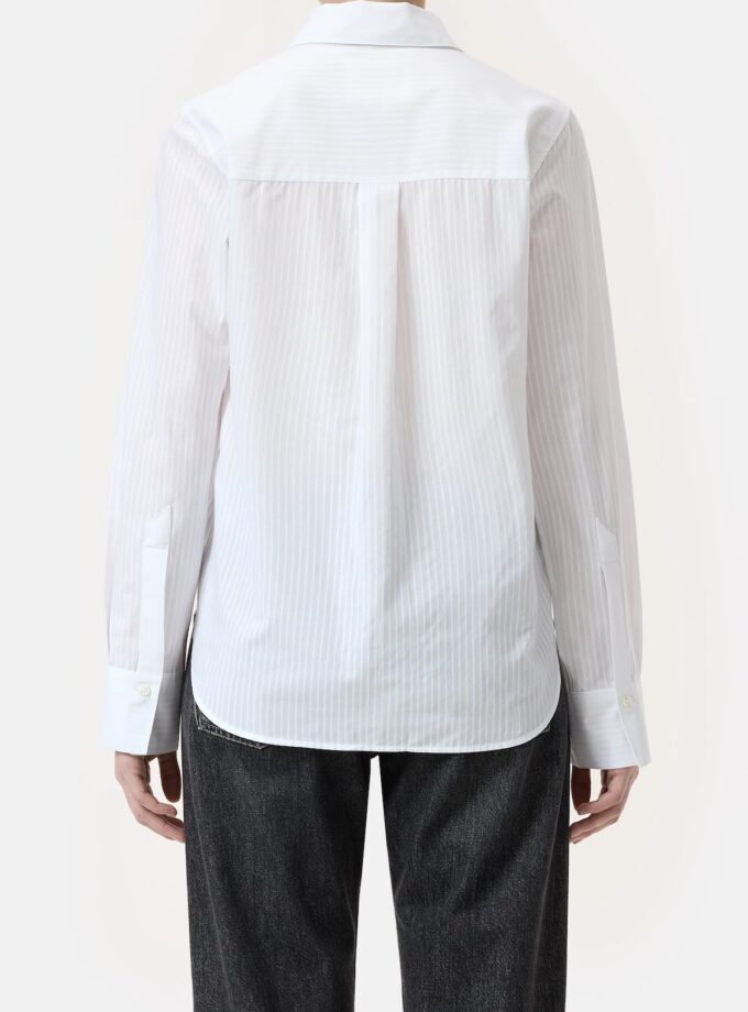 Blusa de gasa de algodón CLOSED