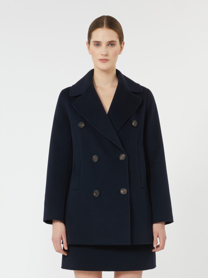 Abrigo Caban con cierre cruzado de doble botón de lana MAX MARA - Imagen 2
