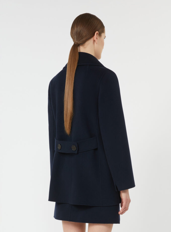 Abrigo Caban con cierre cruzado de doble botón de lana MAX MARA