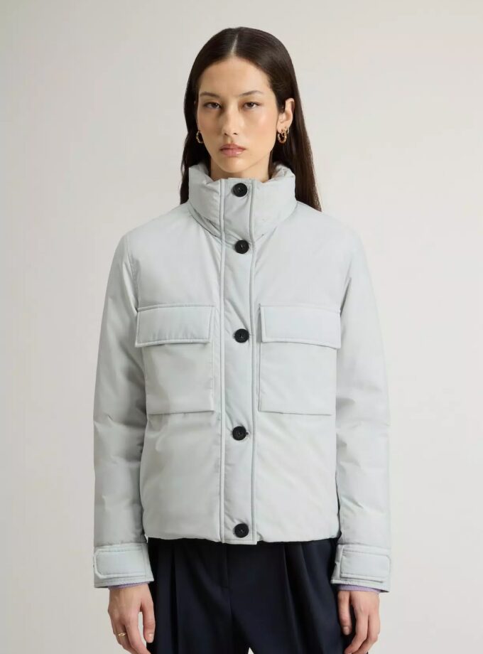 CAZADORA COLOR GRIS WOOLRICH