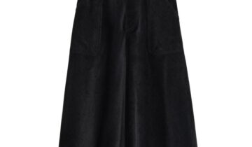 Falda Laurene larga de pana A.P.C.