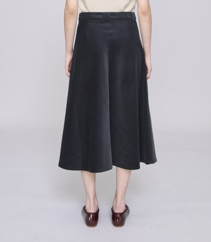 Falda Laurene larga de pana A.P.C.