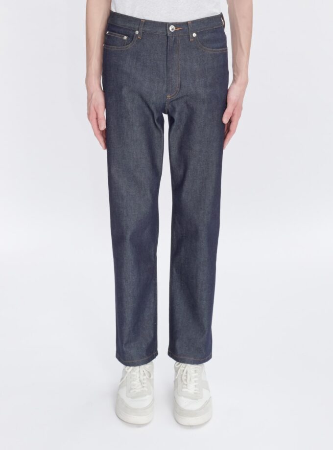 Vaqueros rectos estilo años 90 en denim japonés índigo. A.P.C.