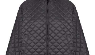 Capa acolchada reversible de tejido impermeable MAX MARA
