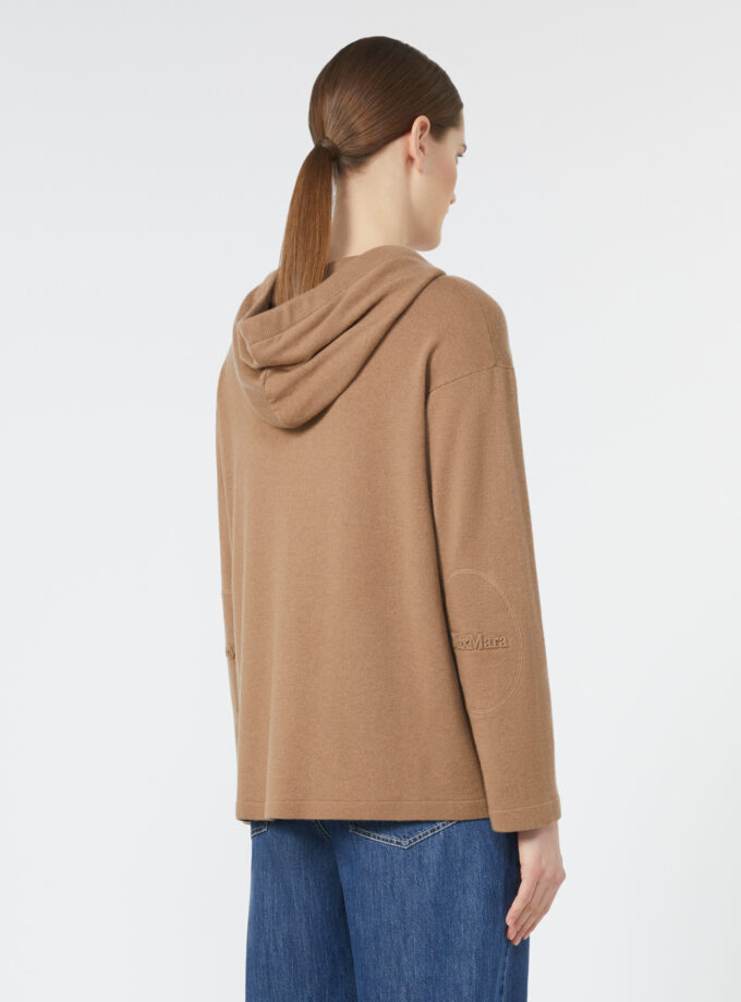 Sudadera de lana con capucha MAX MARA
