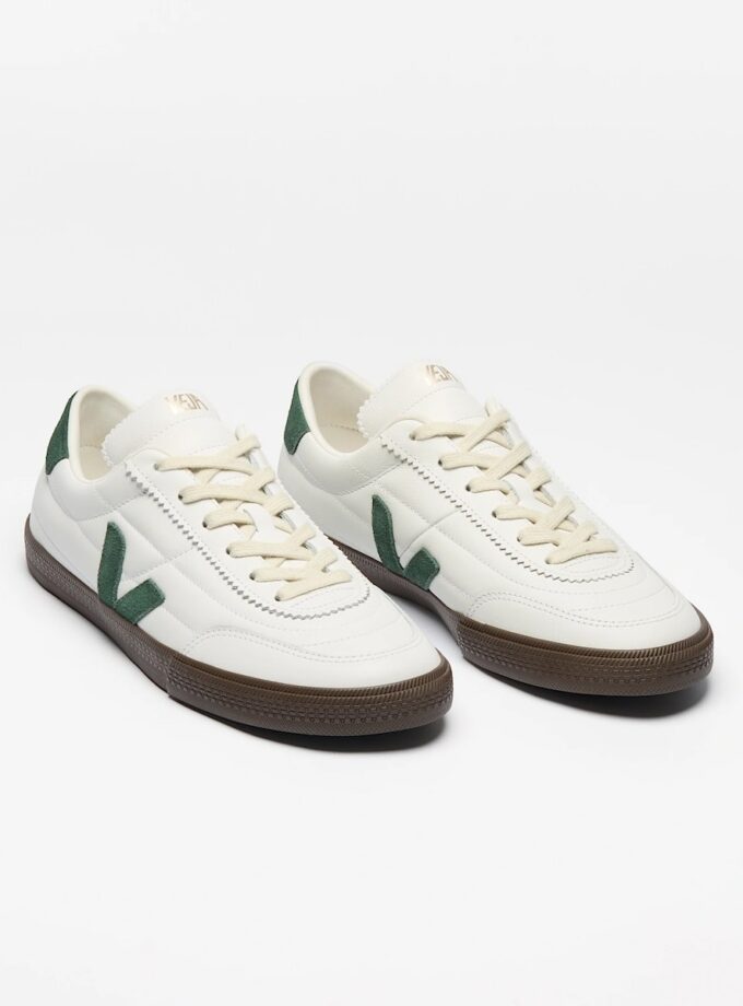 Zapatillas PANENKA leather white cyprus eagle VEJA