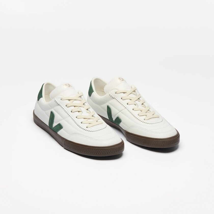 Zapatillas PANENKA leather white cyprus eagle VEJA - Imagen 2