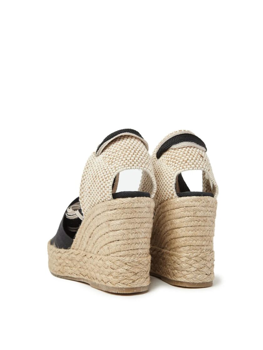 Sandalias Furore Canvas Black PALOMA BARCELÓ - Imagen 2