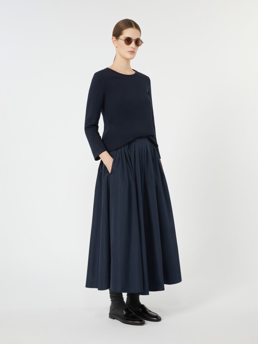 Falda plisada de tafetán MAX MARA - Imagen 2