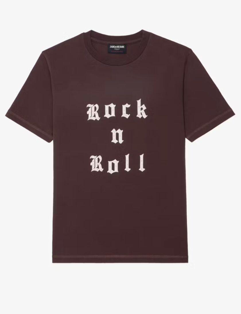 Camiseta Edwin oversize de manga corta con cuello redondo ZADIG ET VOLTAIRE