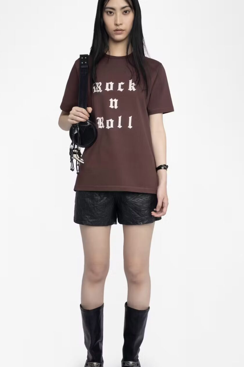 Camiseta Edwin oversize de manga corta con cuello redondo ZADIG ET VOLTAIRE - Imagen 2