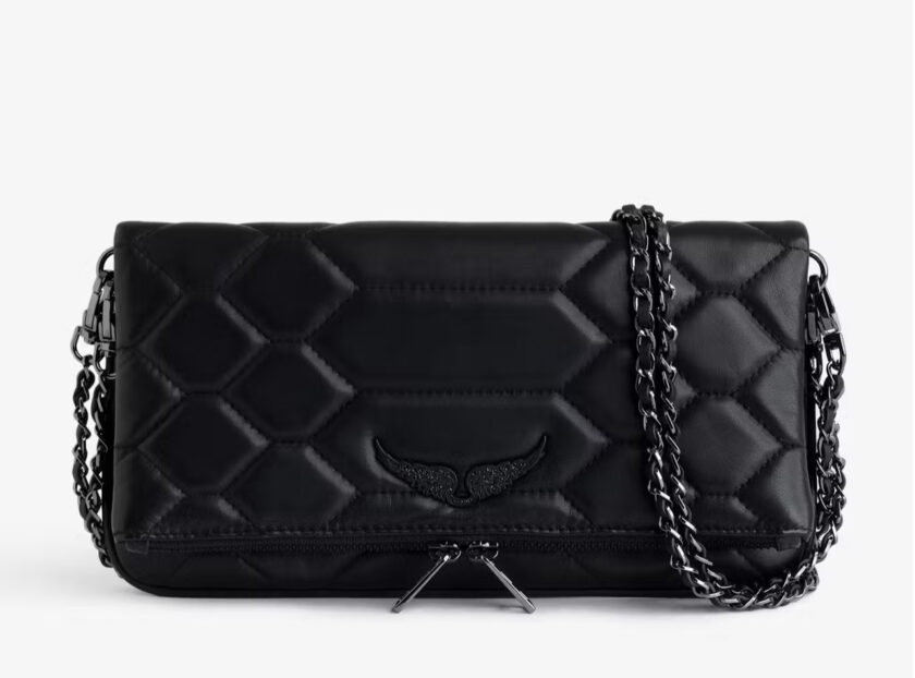 Bolso de mano Rock Acolchado icónico en cuero acolchado ZADIG ET VOLTAIRE