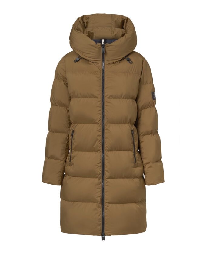 Plumas largo Manlie Marrón ECOALF