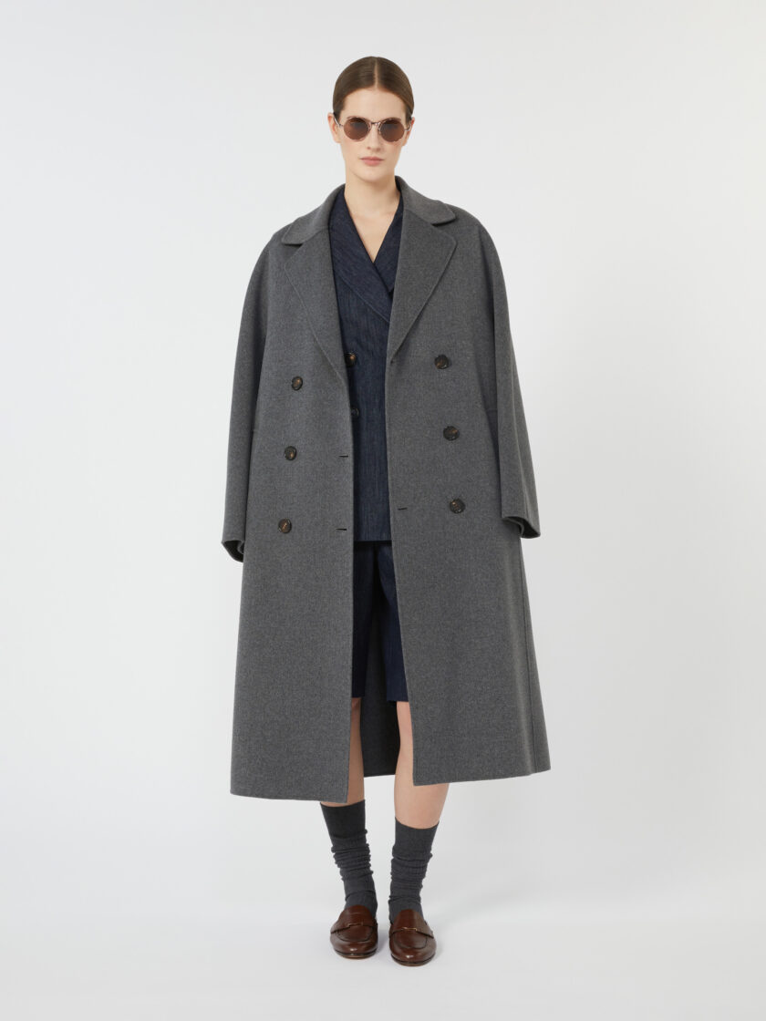 Abrigo de lana con cierre cruzado de doble botón MAX MARA - Imagen 2