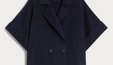 Abrigo corto de drap de lana MAX MARA