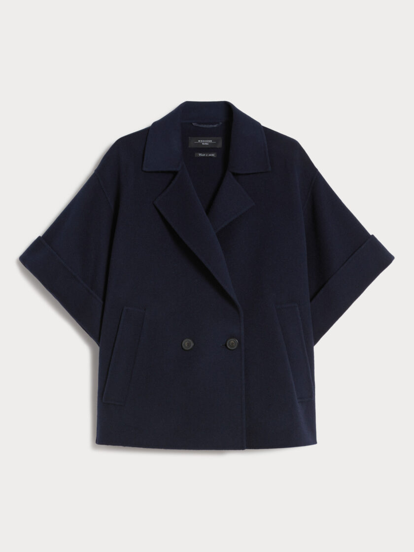 Abrigo corto de drap de lana MAX MARA