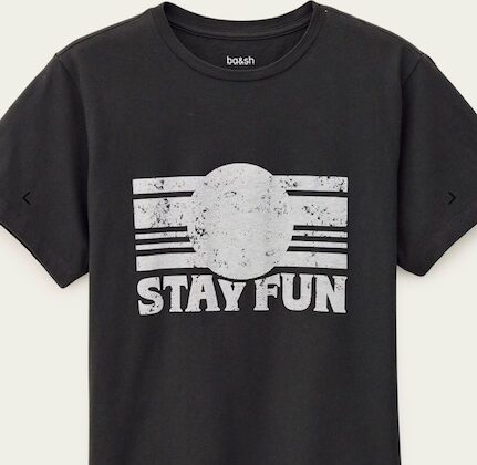 Camiseta REESE color gris antracita BA&SH