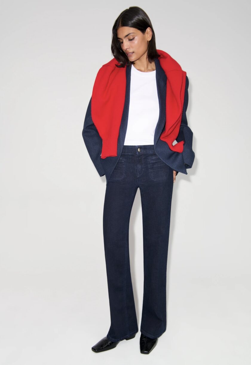 TESS Jeans largos de talle ancho moderno lavado CAMBIO - Imagen 2