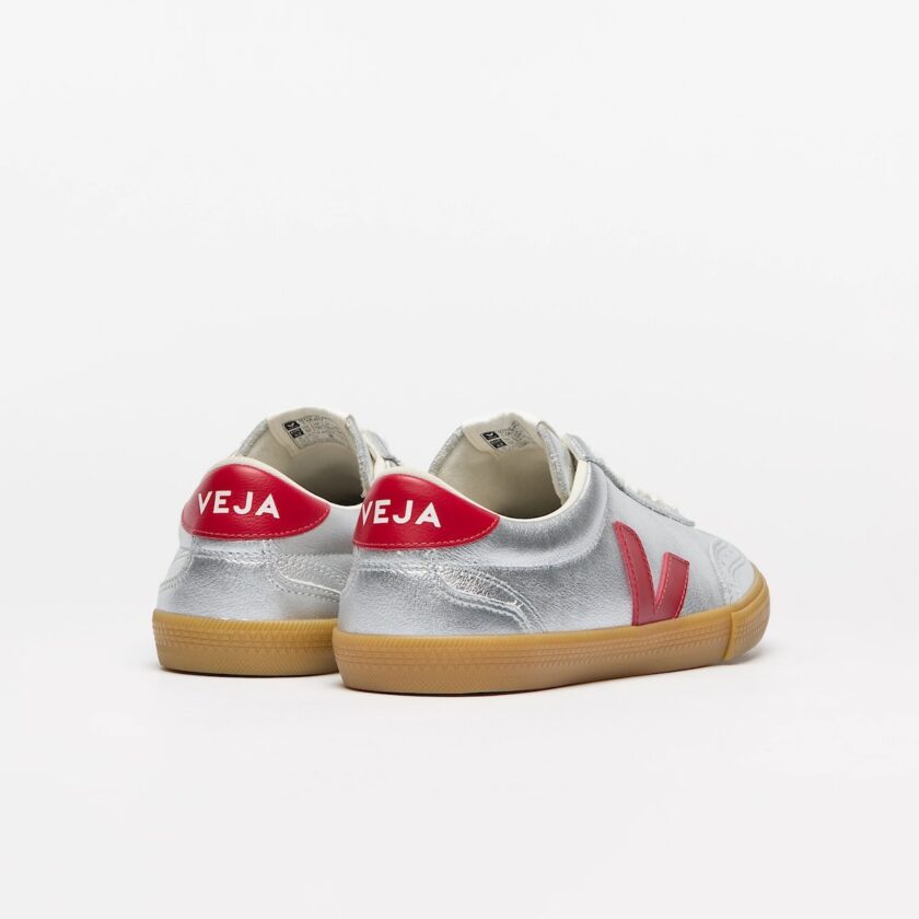 VOLLEY Leather Silver Pepper VEJA - Imagen 3