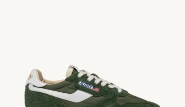 ZAPATILLAS REELWIND LOW DE NYLON Y ANTE COLOR MILITARY Autry