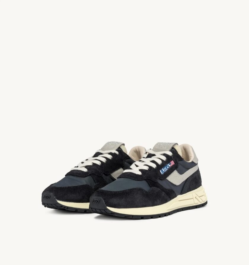 ZAPATILLAS REELWIND LOW EN NYLON Y ANTE AZUL MARINO Autry - Imagen 3