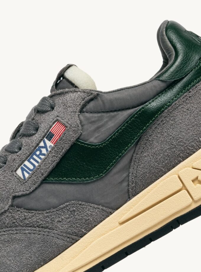 ZAPATILLAS REELWIND LOW DE NYLON ANTE Y PIEL MOUNTAIN Y NIGHT OWL Autry