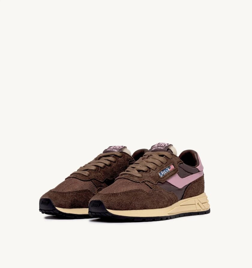 ZAPATILLAS REELWIND LOW DE NYLON ANTE Y PIEL PLUGH Y ZEPHYR Autry - Imagen 3