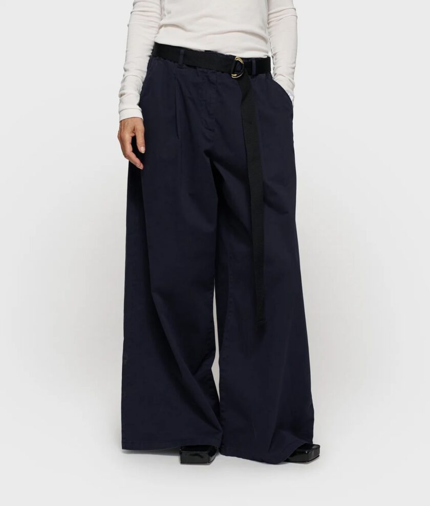 Pantalones anchos de sarga 10DAYS - Imagen 2