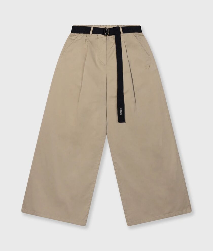 Pantalones anchos de sarga 10DAYS