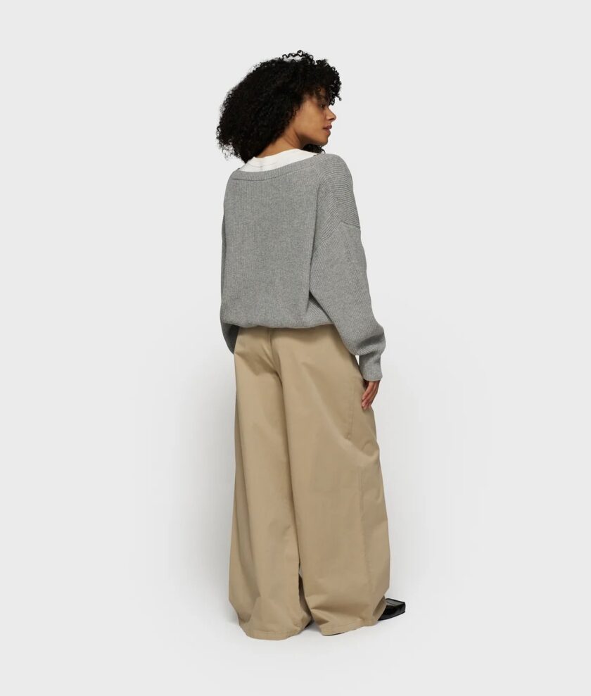 Pantalones anchos de sarga 10DAYS - Imagen 3
