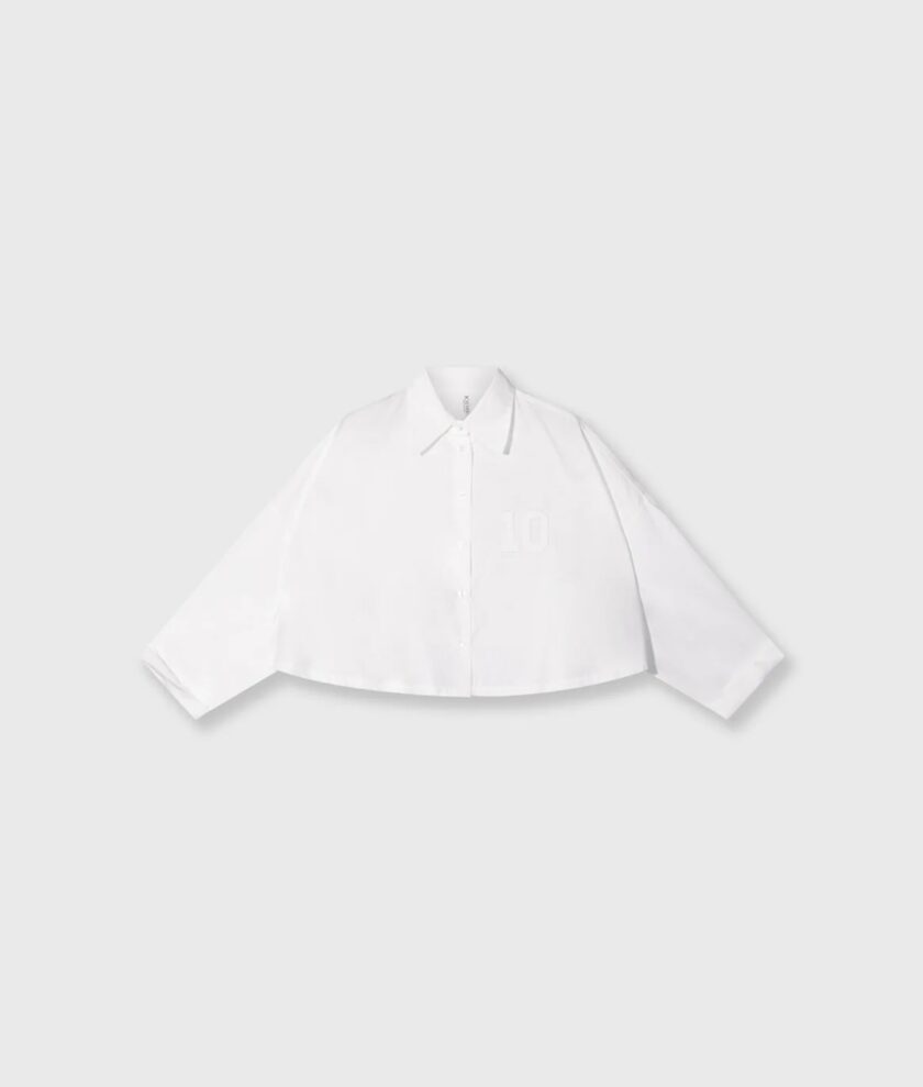 Camisa corta de gran tamaño 10DAYS