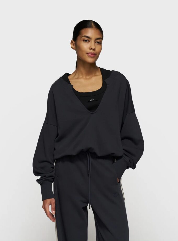 Suéter doble con cuello en V 10DAYS