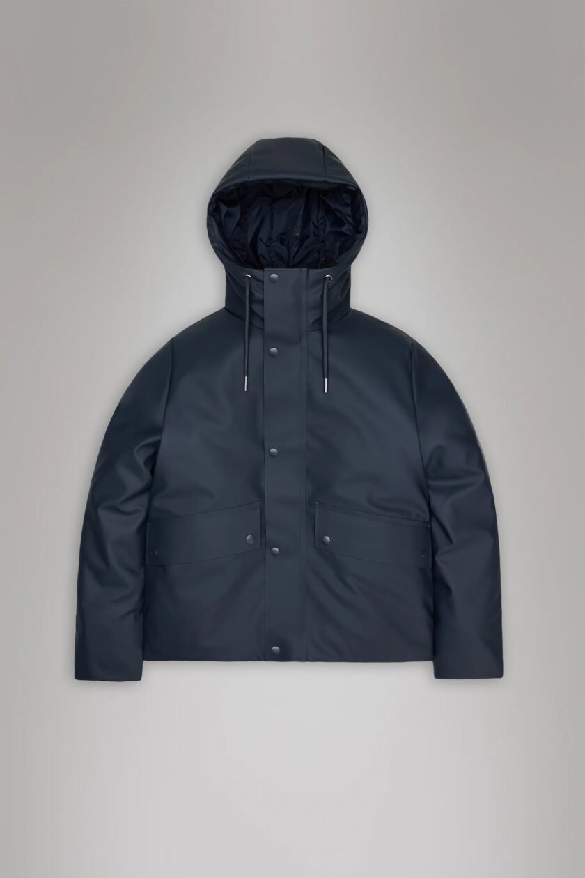 Parka Rains Nome Short W azul marino