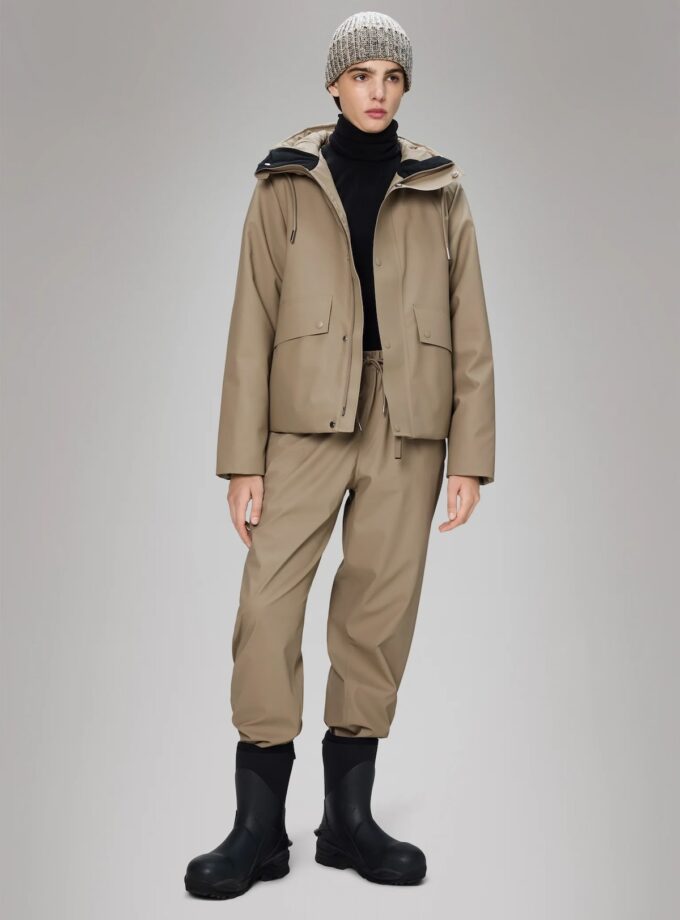 Parka Rains Nome Short W beige