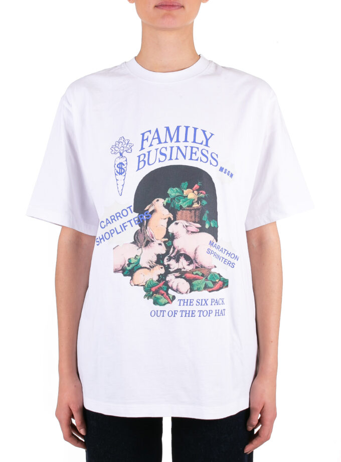 Camiseta estampada MSGM