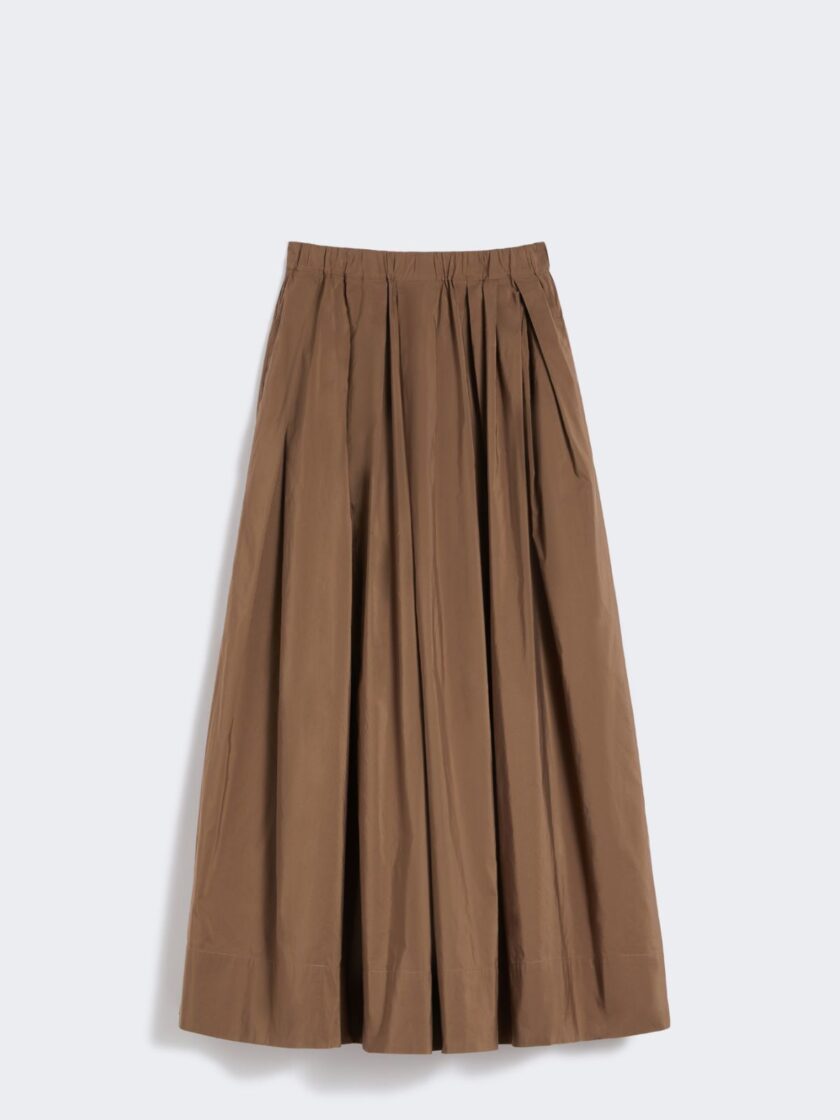Falda de microfaya de algodón MAX MARA