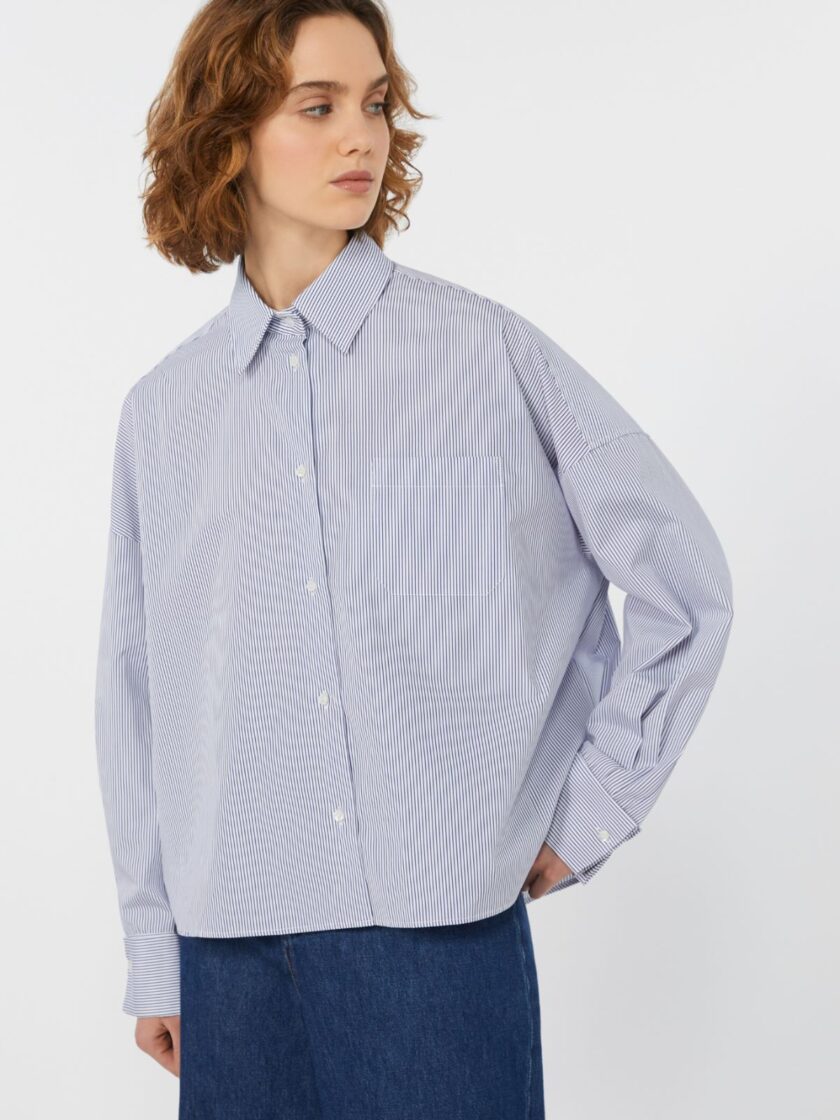 Camisa extragrande de popelina WEEKEND MAX MARA - Imagen 2