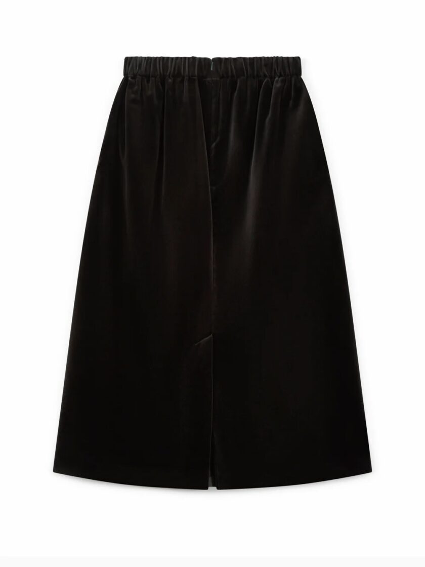 Falda GLAMOUR de terciopelo MAX MARA - Imagen 2