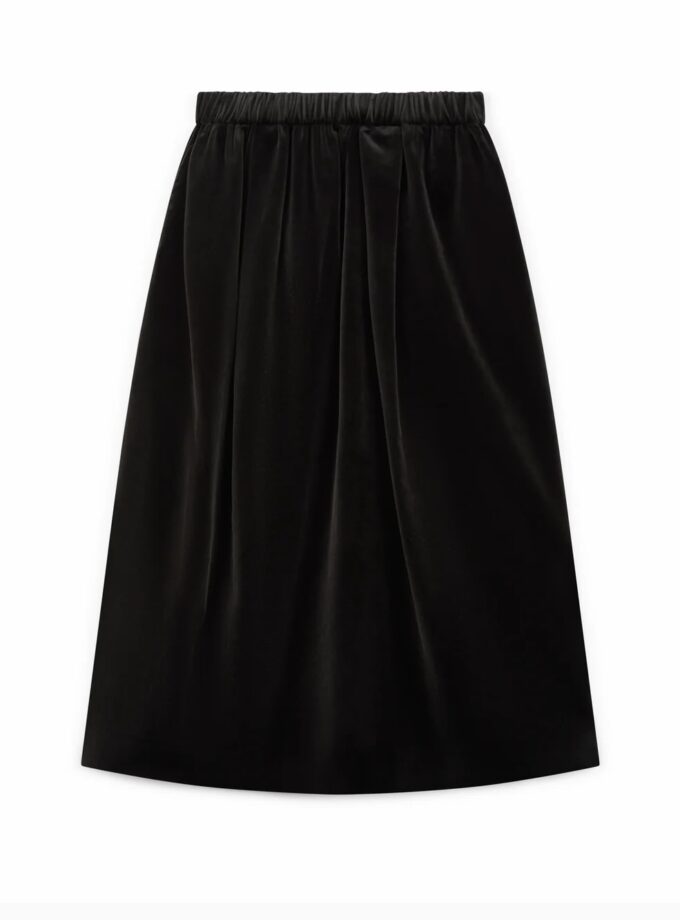 Falda GLAMOUR de terciopelo MAX MARA