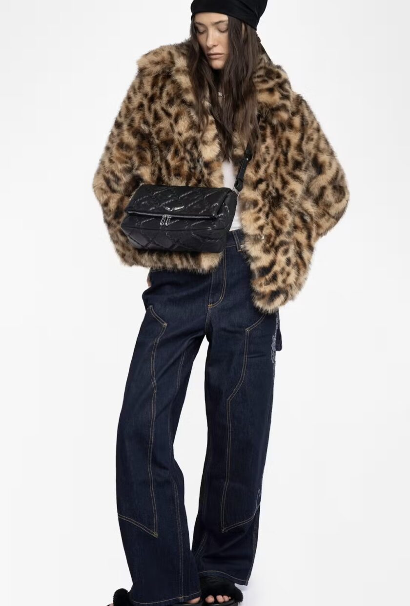 Bolso Rocky II Acolchado Monogram ZADIG ET VOLTAIRE - Imagen 2