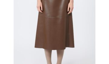 Falda de tejido revestido MAX MARA