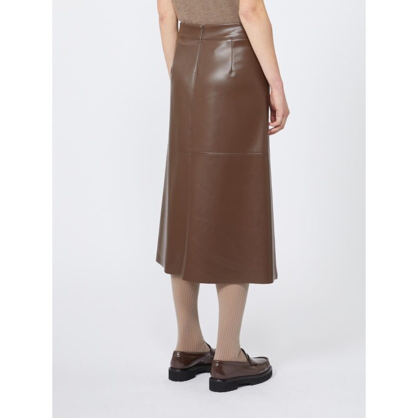 Falda de tejido revestido MAX MARA - Imagen 2