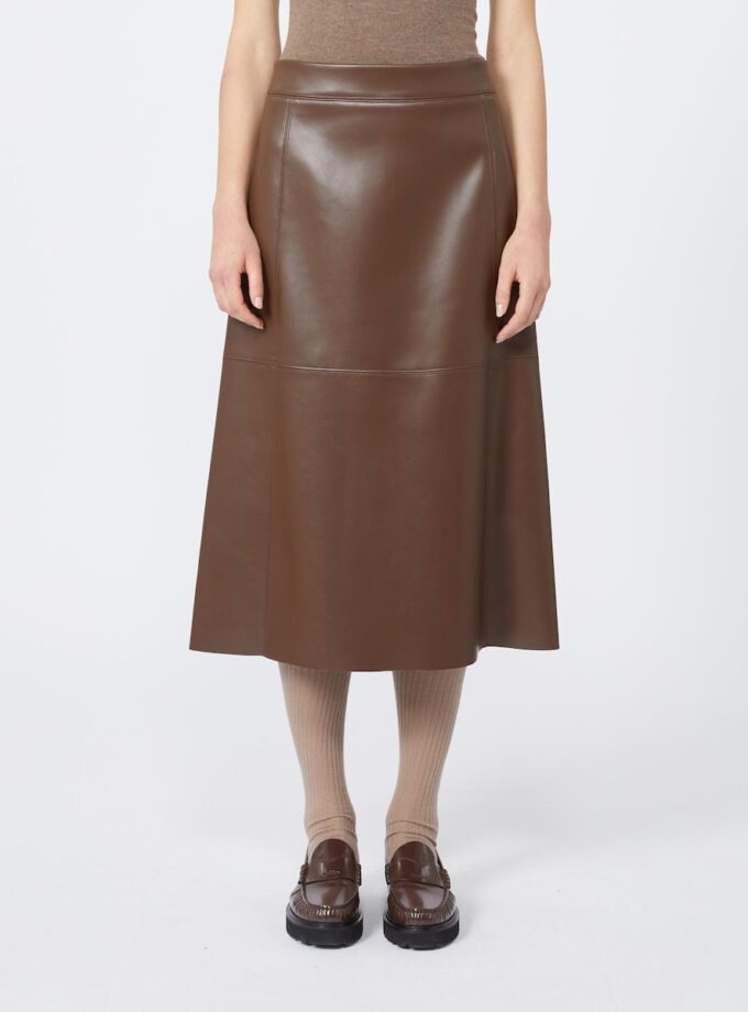 FALDA COLOR MARRON MAX MARA