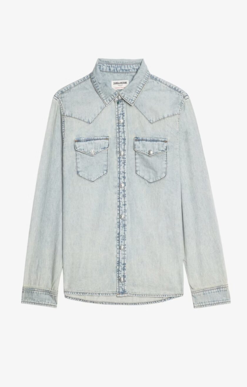 Camisa Saby Denim ZADIG ET VOLTAIRE